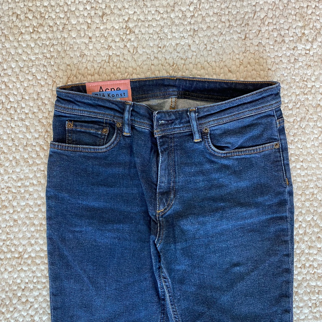 Acne Blkonst Jeans Sz 27 Nwot